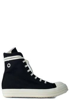 Rick Owens | Rick Owens DRKSHDW Round-Toe High-Top Sneakers