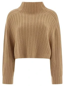 Max Mara | Max Mara Hodeida High Neck Cropped Cardigan