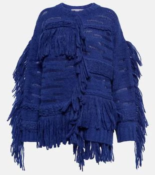 Stella McCartney | Fringed alpaca wool-blend sweater