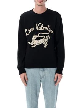 Valentino | Valentino Animal Embroidered Crewneck Jumper