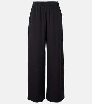 Max Mara | Bonn crêpe de chine wide-leg pants