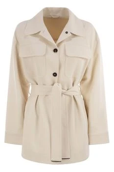 Brunello Cucinelli | Brunello Cucinelli Tie-Waisted Jacket