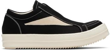 Rick Owens | Black Concordians Laceless Vintage Sneaks Sneakers
