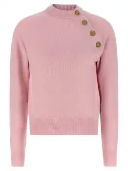 Balmain | Balmain Long Sleeved Buttoned Jumper