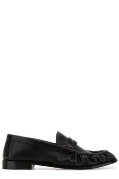 Yves Saint Laurent | Saint Laurent Le Loafer Logo Plaque Slip-On Loafers