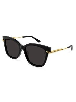 Bottega Veneta | Combi 57MM Cat-Eye Sunglasses