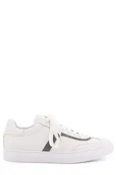 Brunello Cucinelli | Brunello Cucinelli Precious Detailed Lace-Up Sneakers