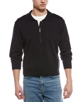 Thom Browne | Double Face Wool & Linen-Blend Pullover