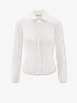 Balenciaga | Cotton blend corset shirt