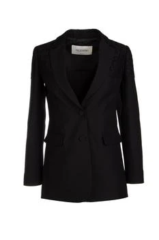 Valentino | Valentino Single-Breasted Long-Sleeved Blazer