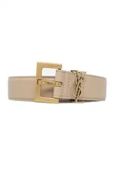 Yves Saint Laurent | Saint Laurent Cassandre Logo Plaque Belt