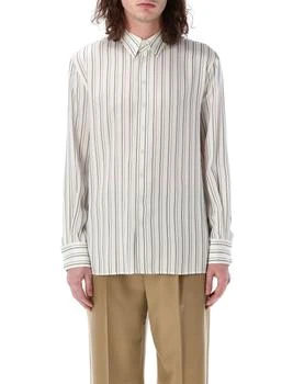 Yves Saint Laurent | Saint Laurent Striped Button-Up Shirt
