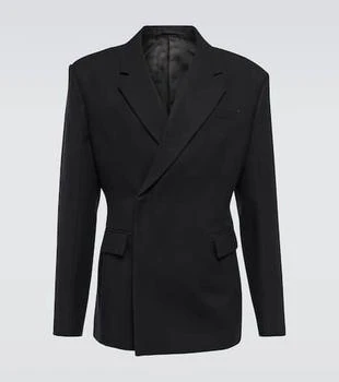 Prada | Double-breasted wool blazer