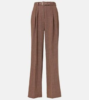 Dries Van Noten | Linen-blend wide-leg pants
