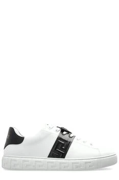 Versace | Versace Logo-Embossed Lace-Up Sneakers