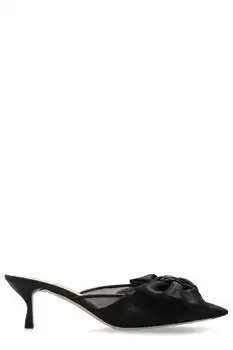Fendi | Fendi Colibrì Bow Detailed Pointed-Toe Sabots