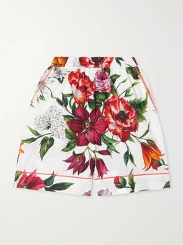 Dolce & Gabbana | Floral-print Cotton-poplin Shorts  - IT38