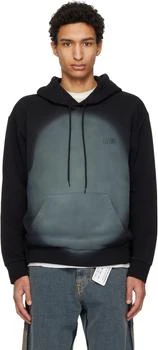 MM6 | Black Spray Print Hoodie