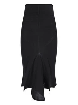 Rick Owens | Rick Owens Draped Detailed Midi Skirt