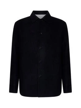 Jil Sander | Jil Sander Long-Sleeved Buttoned Overshirt