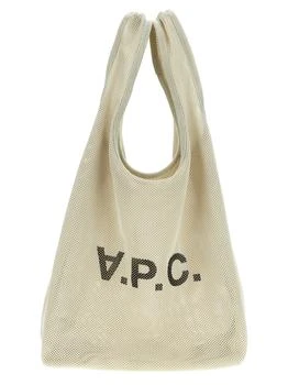 A.P.C. A.P.C. Logo-Printed Shopping Tote Bag