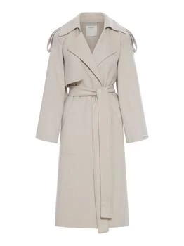 Max Mara | Sportmax Fiore Belted Long-Sleeved Coat