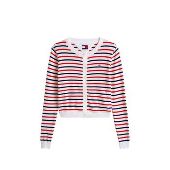 Tommy Hilfiger Fitted crew neck cardigan