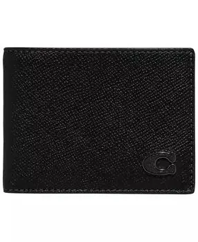 Coach Men's Leather Slim Billfold Wallet