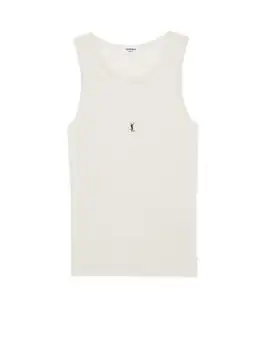 Yves Saint Laurent | Saint Laurent Cassandre Ribbed Tank Top