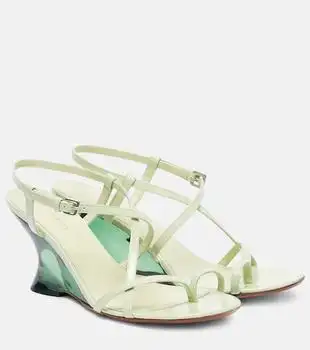 Dries Van Noten | Bulle 105 patent leather mules