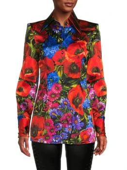 Dolce 
Gabbana | Floral Print Stretch Top