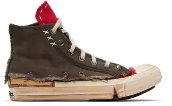 MAISON MARGIELA | Red & Brown Loved To Death Sneakers