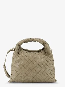 Bottega Veneta | Mini Hop leather crossbody bag with Intrecciato pattern