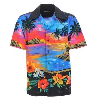 Dolce & Gabbana | Dolce & Gabbana Hawaii Graphic Printed Shirt