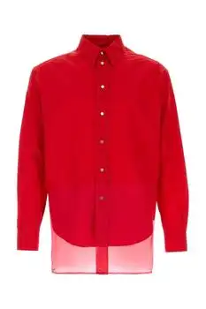 Fendi | Fendi Sheer Panel Comfort Fit Shirt