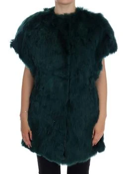 Dolce & Gabbana | Alpaca Fur Vest Sleeveless Women's Jacket