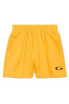 Balenciaga | Balenciaga Logo Embroidered Elastic-Waist Shorts