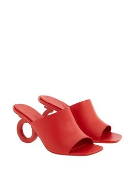 Salvatore Ferragamo | Salvatore Ferragamo - Women
s Open Toe Sculpted Heel Mules