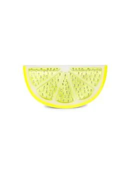 Gin Tonic Crystal-Embellished Clutch