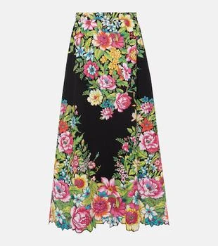 ETRO | Floral cotton maxi skirt