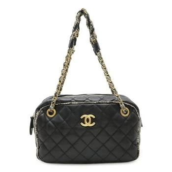 Chanel | Tweed Leather Shoulder Bag (Pre-Owned)