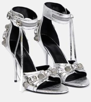 Balenciaga | Cagole embellished leather sandals