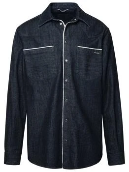 Dolce 
Gabbana | Dolce 
Gabbana Selvedge Denim Gold-Fit Shirt