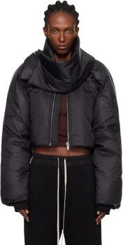 Rick Owens | Black Concordians Convertible Jacket