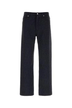Fendi | Fendi FF Jacquard Straight-Leg Jeans