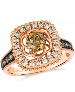 Le Vian | Chocolate Diamond (0.69 ct. t.w.) and Nude Diamond (0.34 ct. t.w.) Ring in 14K Strawberry Gold