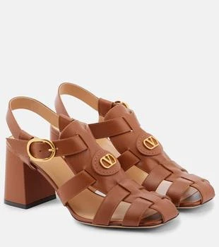 Valentino | VLogo Signature 75 leather fisherman sandals