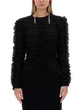 Magda Butrym | Magda Butrym Long-Sleeved Ruched Top