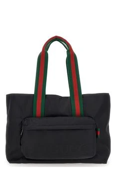 Gucci | Gucci Web Detailed Tote Bag