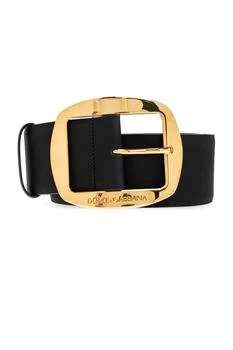 Dolce
Gabbana | Dolce
Gabbana Logo Engraved Buckle Belt